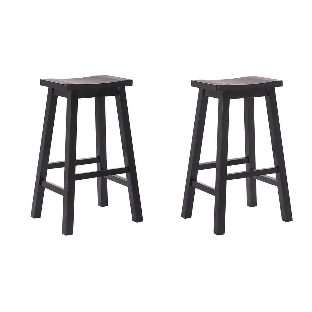 black bar stools no back