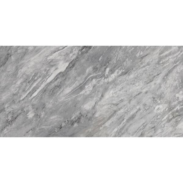 Daltile Marble Attache Lavish Stellar Gray Polished 4 in. x 8 in. Color ...