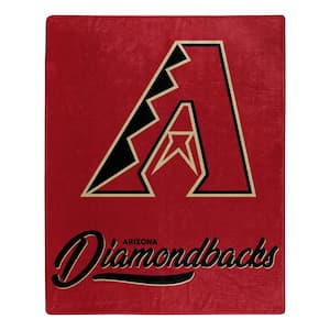 MLB Diamondbacks Signature Raschel Multi-Colored Throw Blanket