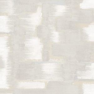 28.29 sq. ft. Tamara Day Modern Ikat Gray Peel and Stick Wallpaper