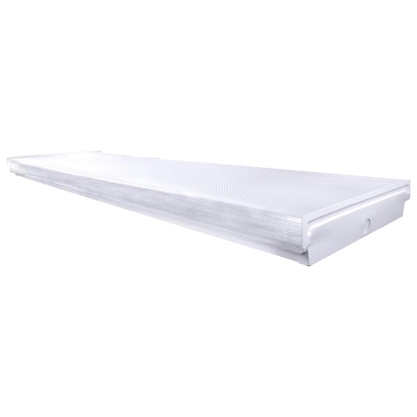 4 ft. 8000 Lumens Integrated LED White Wrap Light, 4000K