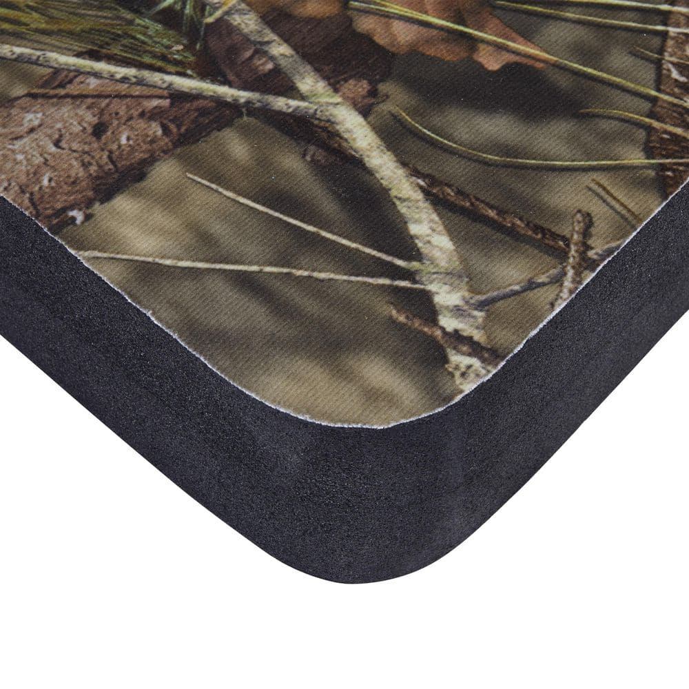 Mossy Oak Break-Up Country Foam Seat Cushion, 14" x 13" x 2"