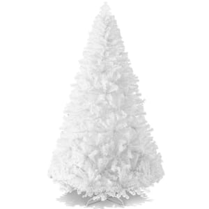 6 ft. White Unlit Pine Artificial Christmas Tree