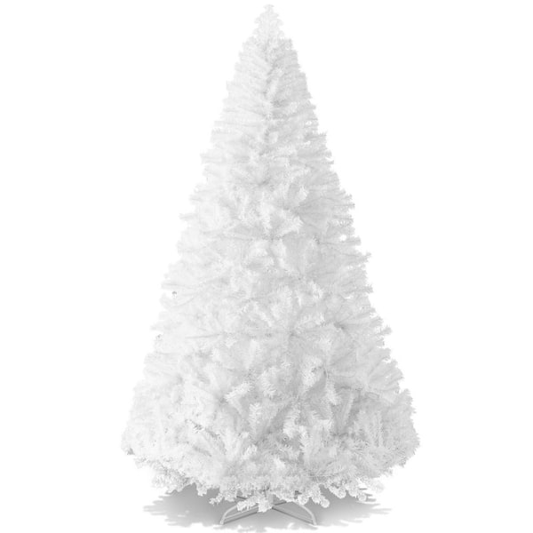 6 ft. White Unlit Pine Artificial Christmas Tree