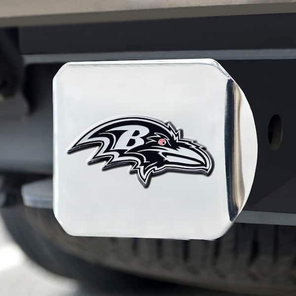 Car NFL Chicago Bears Emblem Sticker Badge Adhesive Silver+Black