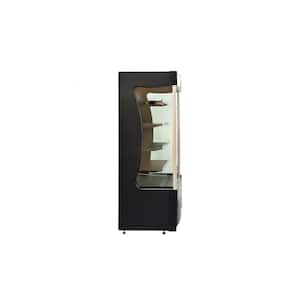 35.3 in. 17.5 cu. ft. Vertical Open Air Cooler Display Merchandiser NSF EF463 Black