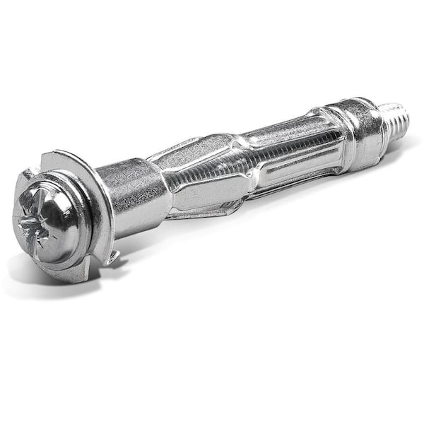 Rawlanchor#14 x 2-9 /16 in. Zinc-Plated Phillips Hollow Drywall Screws Anchor 120 lbs. (50-Pack)