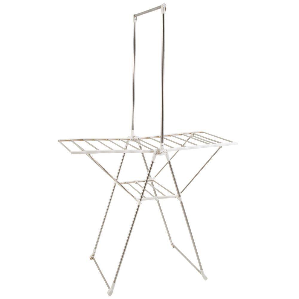 Everyday Home Stainless Steel Collapsible Indoor/Outdoor Drying Rack