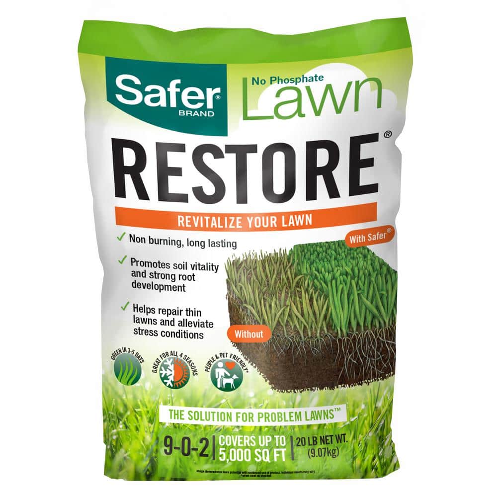 Safer Lawn Restore Lawn Food  20 lbs