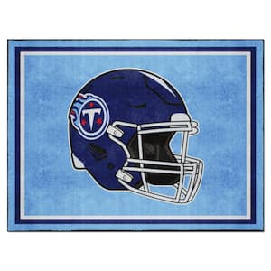Tennessee Titans Blue 8 ft. x 10 ft. Plush Area Rug
