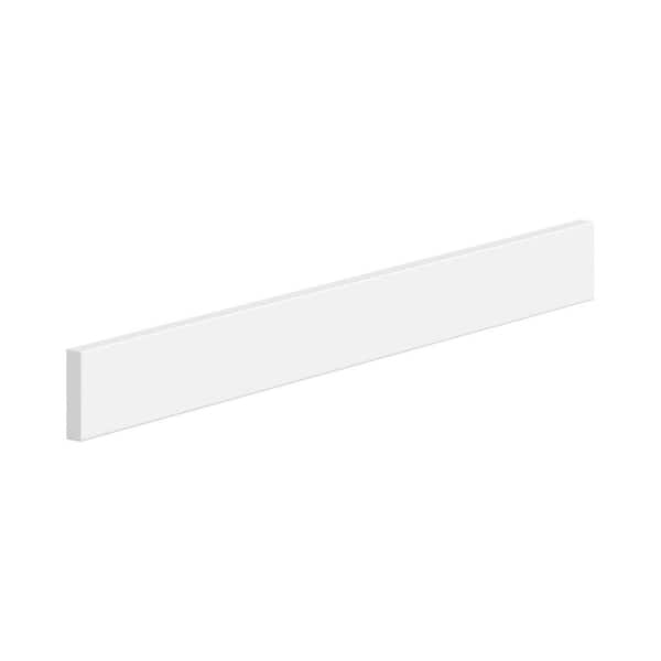 Laramie 3 in. W x 30 in. H Cabinet Filler in Painted Bright White