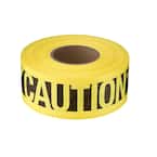 3 in. x 500 ft. Reinforced Caution Tape