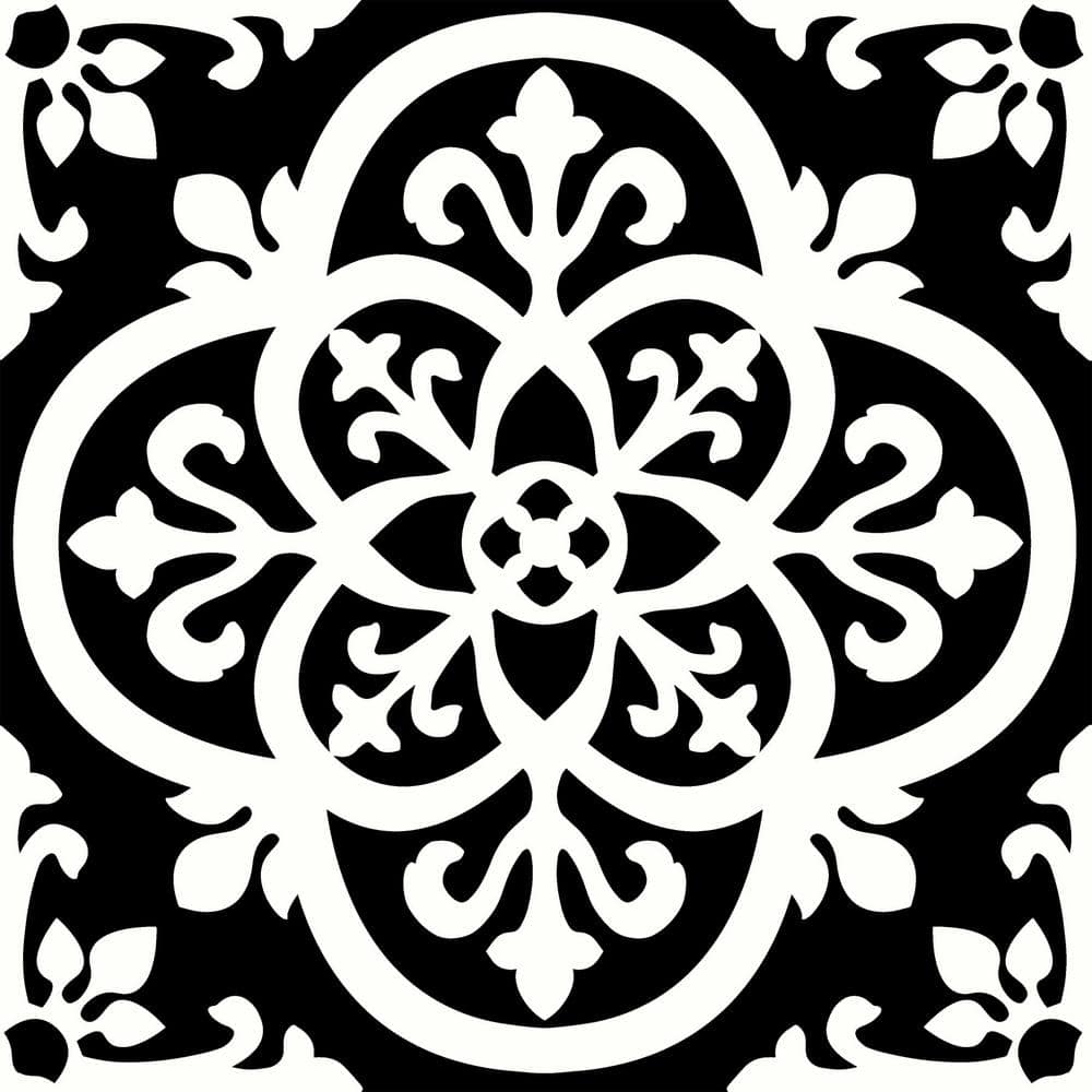 Take Home Sample - Gothic Black 6 in. W x 6 in. L Residential Vinyl Tile Flooring price history on PriceWatchPro