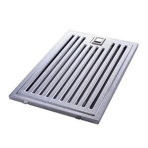 13.54 in. X 8.85 in. Stainless Steel Baffle Filter for Range Hood