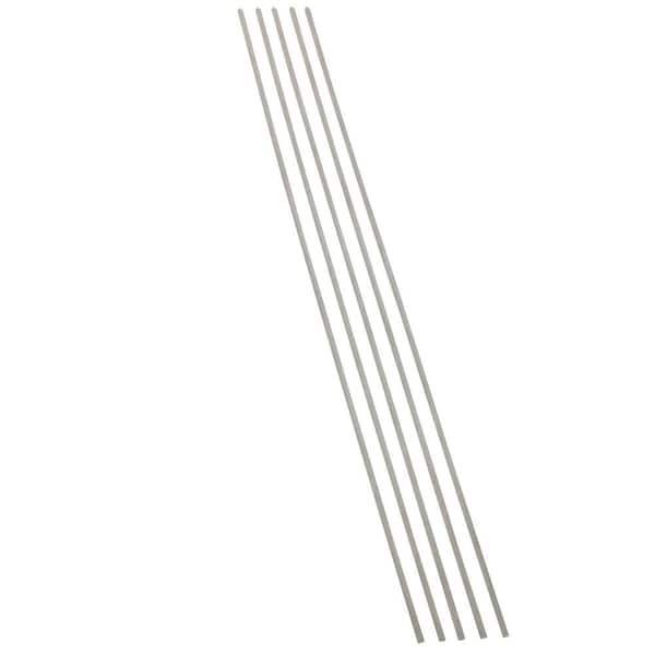 PALISADE Polar Frost 94 in. Vinyl Backsplash Accessory L Trim(5-Pack)