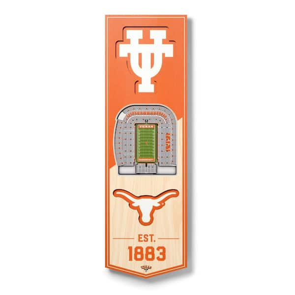 YouTheFan NCAA Texas Longhorns 3D Logo 2-Piece Assorted Colors Acrylic  Coasters 8499580 - The Home Depot