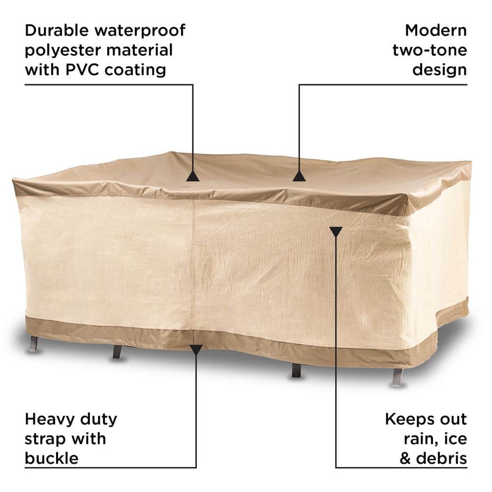 Nude Waterproof Outdoor Furniture Cover with PVC Coating