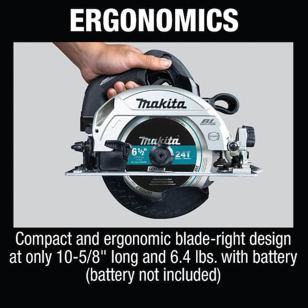 18V 6-1/2 in. LXT Sub-Compact Lithium-Ion Brushless Cordless Circular Saw  (Tool Only)