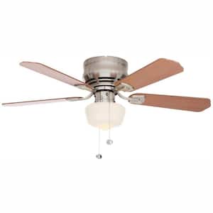 Hampton Bay Glendale 42 in. LED Indoor White Ceiling Fan with