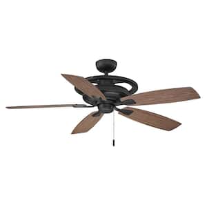 52 in. Misting Fan Outdoor Only Natural Iron Ceiling Fan