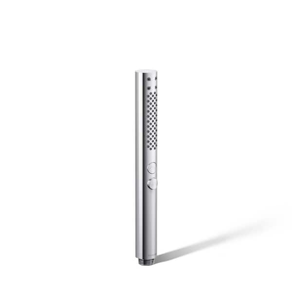 KOHLER Shift+ Round 2-Spray Patterns with 1.75 GPM 1.125 in. Wall Mount Handheld Showerhead in Polished Chrome