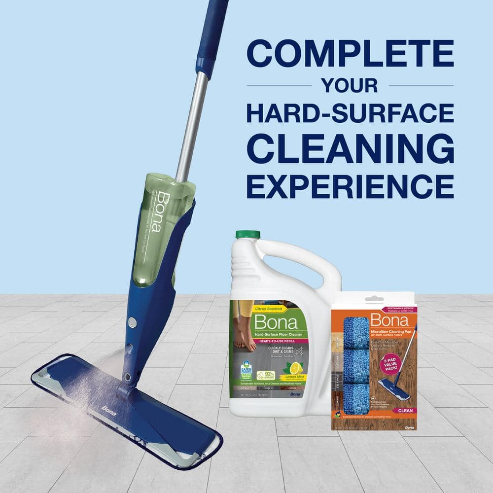 Bona Lemon Mint Multi-Surface Floor Cleaner Refill - 128oz