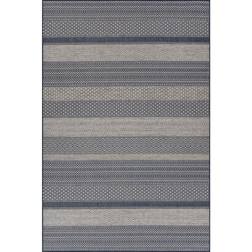 Torelle Abstract Navy 5 ft. x 8 ft. Outdoor Area Rug price history on PriceWatchPro