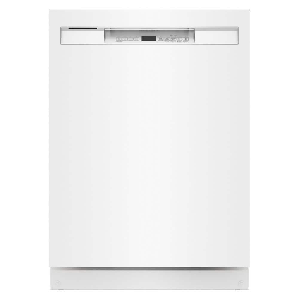 Maytag 24 in. Top Hidden Standard Built-In Dishwasher in White with 4-cycles, 50 dBA