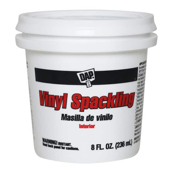 DAP Ready-to-Use 8 oz. White Vinyl Spackling (12-Pack)