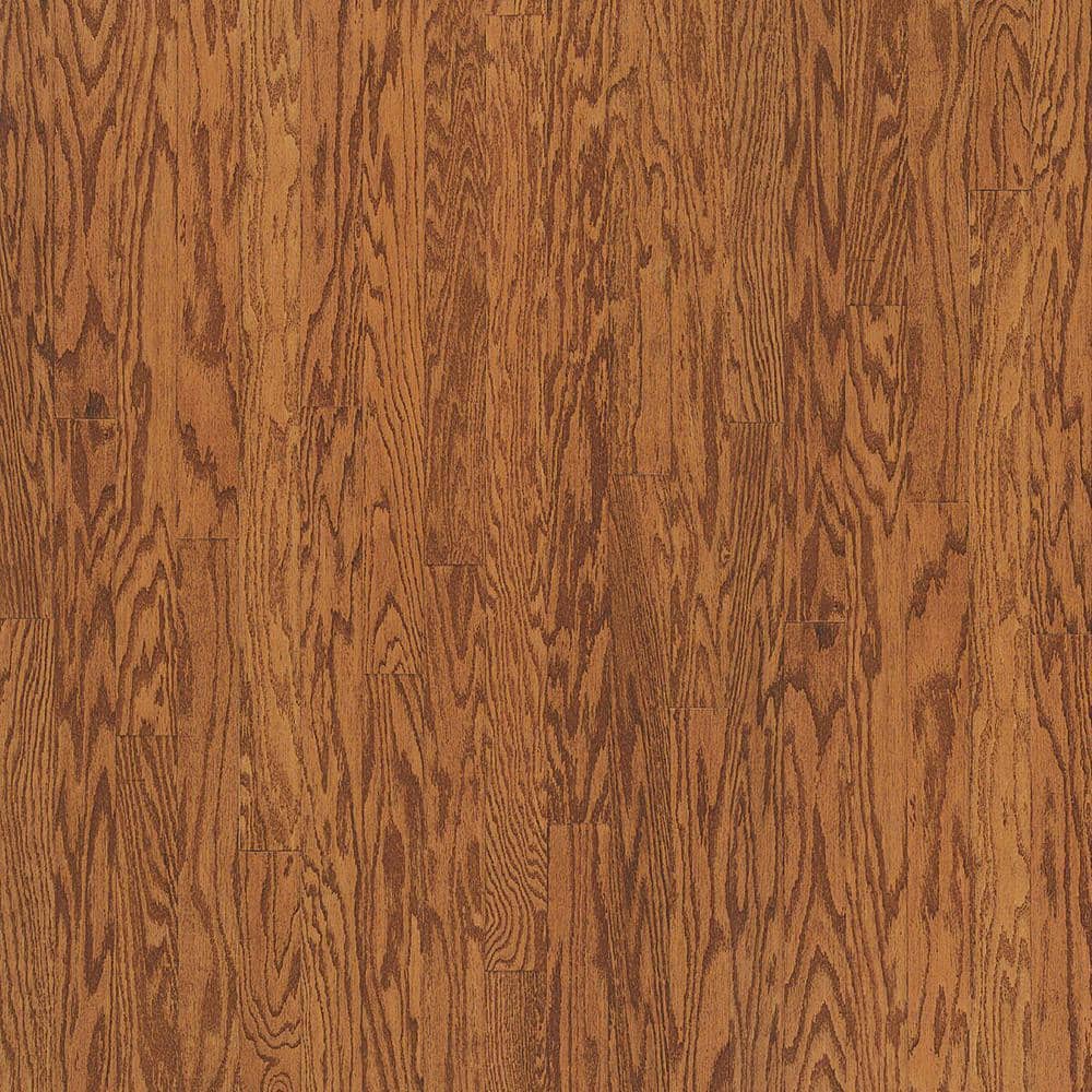 Take Home Sample - Turlington Gunstock Oak 3/8 in. T x 5 in W Click Lock Sm