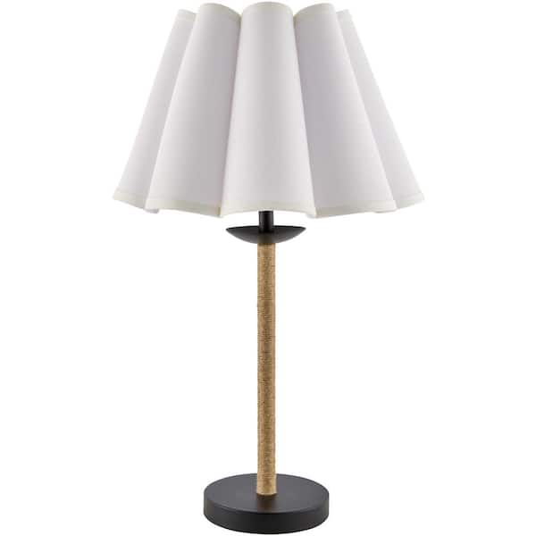 Livabliss Dinnan DIN-001 24 in. H x 16 in. W x 16 in. D Accent Table Lamp, Yellow
