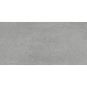 BB Concrete Silver 11.69 in. x 23.5 in. Matte Concrete Look Porcelain Floor and Wall Tile (11.472 sq. ft./Case)