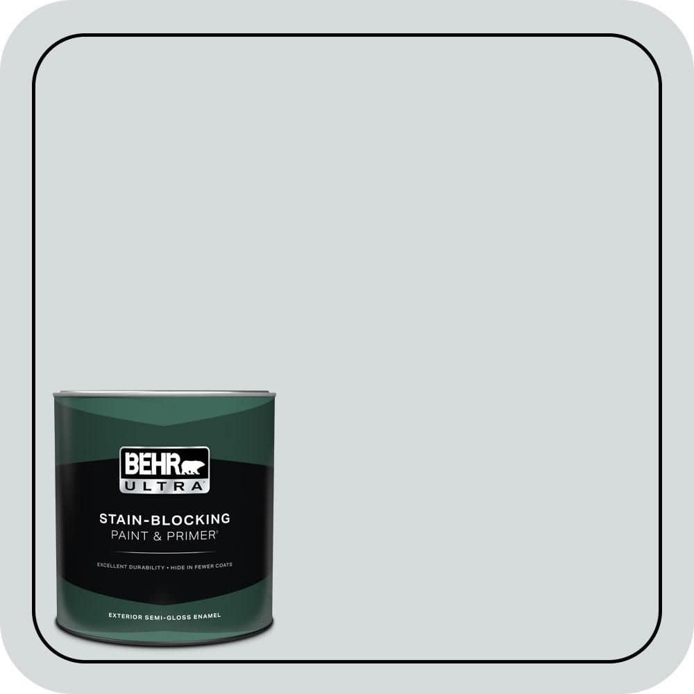 1 qt. Home Decorators Collection #HDC-CT-16 Billowing Clouds Semi-Gloss Enamel Exterior Paint & Primer price history on PriceWatchPro