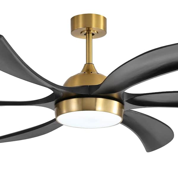Sky Hog Barnn 65 in. Integrated LED Indoor Gold and Black