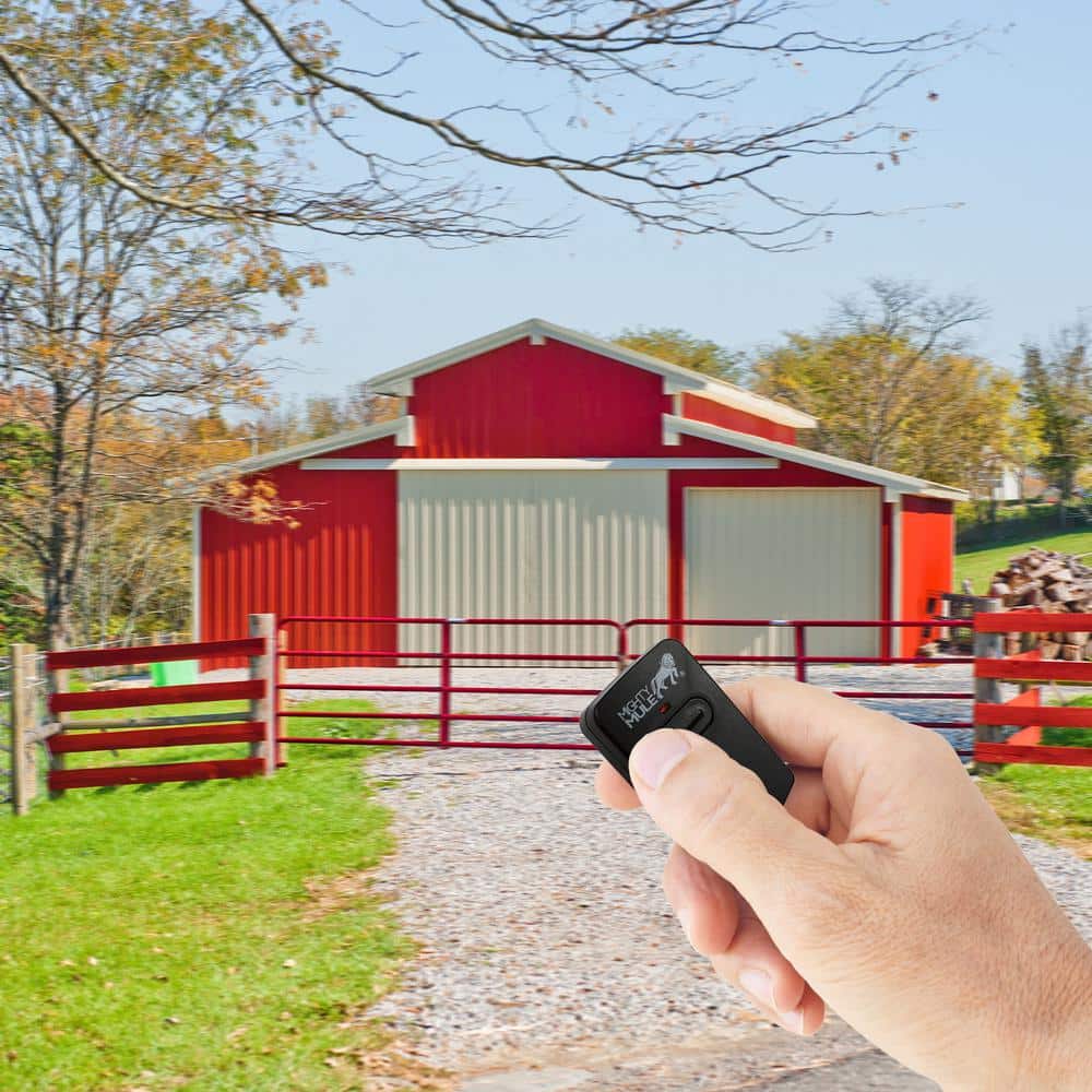 Mighty Mule Black Single Button Gate Opener Remote