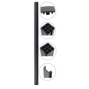 EuroFence 8 ft. Heavy-Duty Gate Post Kit
