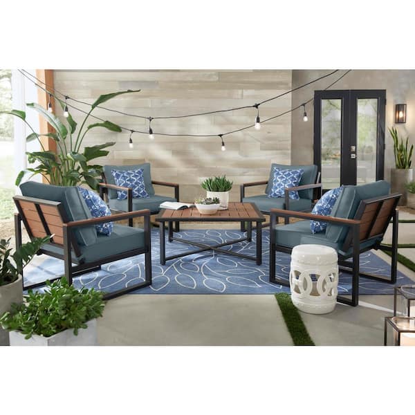 Sunbrella Denim Blue Cushions, Sams Outdoor Furniture