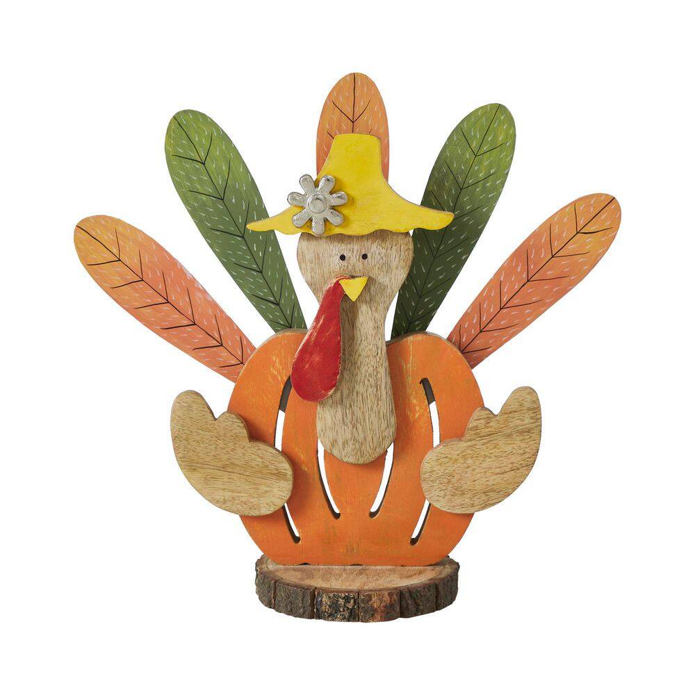 15.75 in. Turkey Whimsical Wooden Decor price history on PriceWatchPro