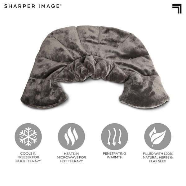Sharper Image Heated Neck and Shoulder Massager Wrap