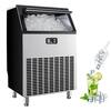 SIMZLIFE 22 in. 200 lb. /24H Undercounter/Freestanding Commercial Ice Maker in Stainless Steel, 65 lb. Ice Storage Capacity IM-02-S2-S-HD