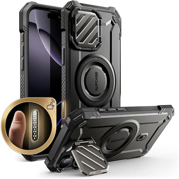 SUPCASE iPhone 16 Pro Max 6.9 inch Unicorn Beetle MAG XT MagSafe Case- Black