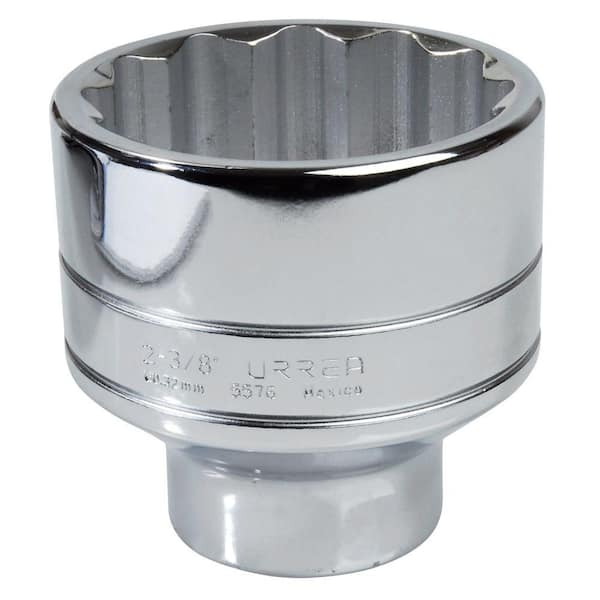 URREA 3/4 in. Drive 12 Point 1-7/16 in. Chrome Socket