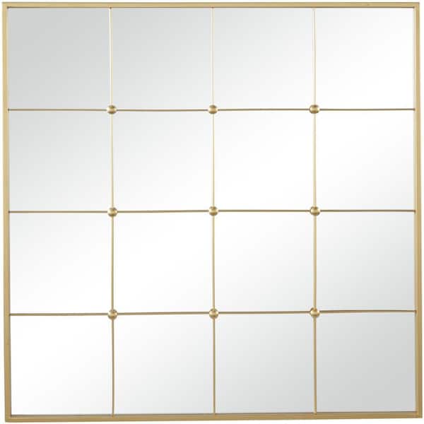 CosmoLiving by Cosmopolitan 36 in. x 36 in. Window Pane Inspired Square
