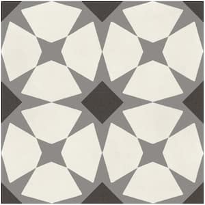 D_Segni Starlit Smoke Blend 8 in. x 8 in. Glazed Porcelain Floor and Wall Tile (10.32 sq. ft./Case)