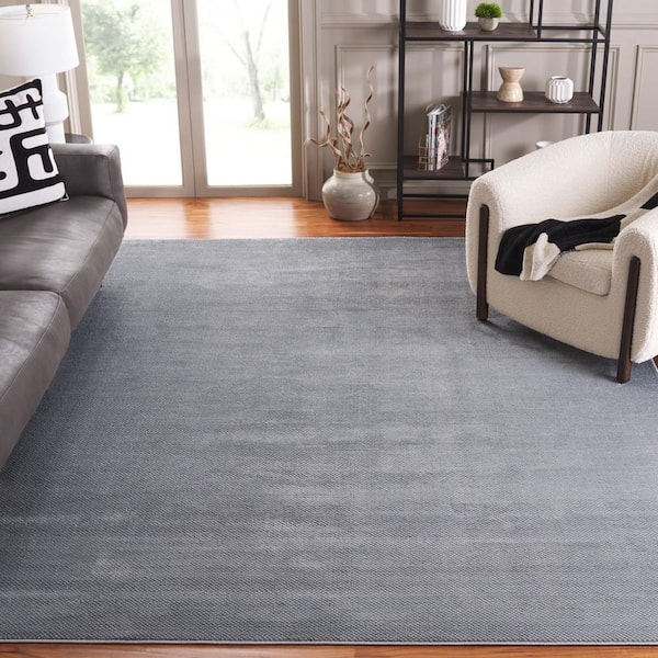 Continental 8 ft. x 10 ft. Dark Gray Gradient Area Rug