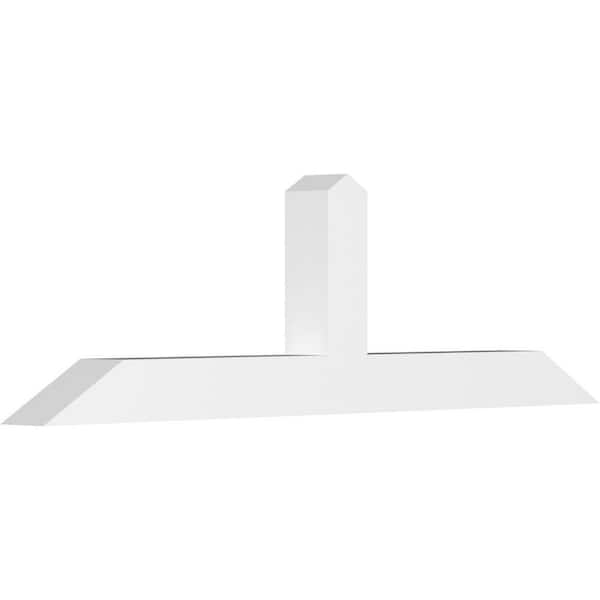 Ekena Millwork Portland 84 in. W x 24.5 in. H x 6 in. D Signature Polyurethane Bracket