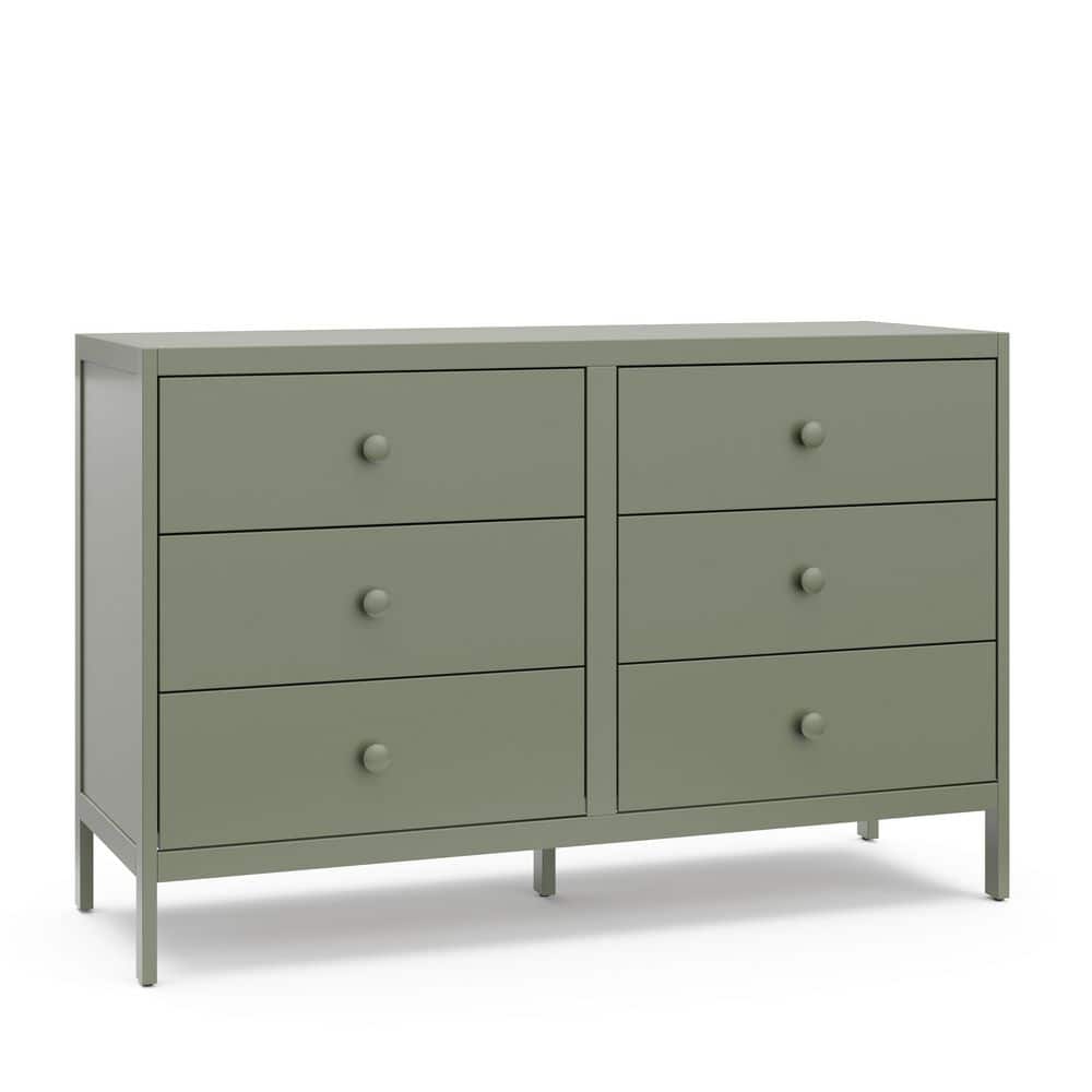Graco Universal Olive 6 Drawer 51.38 in. Wide Dresser 03716-30A - The Home Depot Graco Universal Olive 6 Drawer 51.38 in. Wide Dresser 03716-30A - The Home Depot