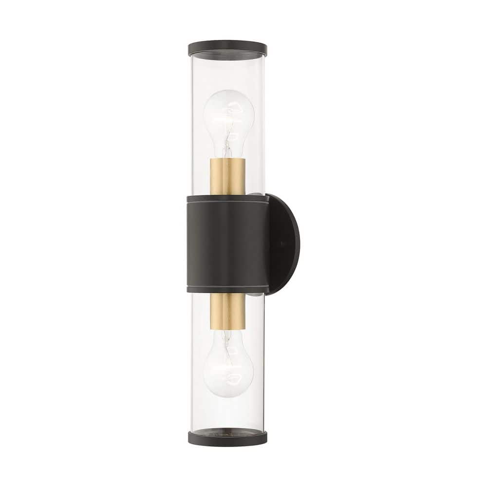 Barstow Bronze Outdoor ADA Sconce-17 in. Hardwired, with No Bulbs Included price history on PriceWatchPro