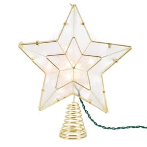 11 in Incandescent Gold Star Topper