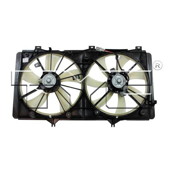 thumbnail image 2 of Radiator & Condenser Cooling Fan Assembly For 2008-2012 Honda Accord 2.4L - Left & Right Fans 2 of 11